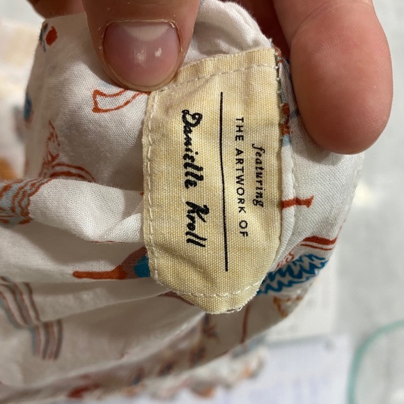 Anthropology Danielle Kroll sleeveless button up - Picture 5 of 5